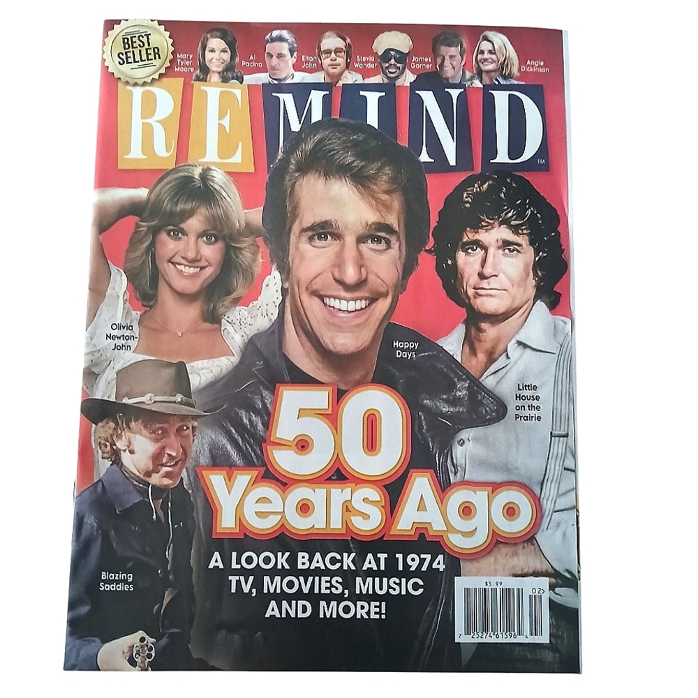 Remind Magazine - 50 Years Ago Edition I Look Back At 1974 Movies Television New